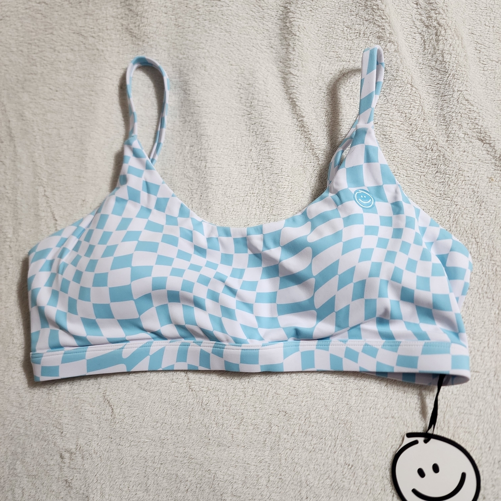 Smile Club by Moana Bikini Sports Bra/Swim Top NWT!